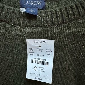 BRAND NEW: Men’s J. Crew sweater (L)